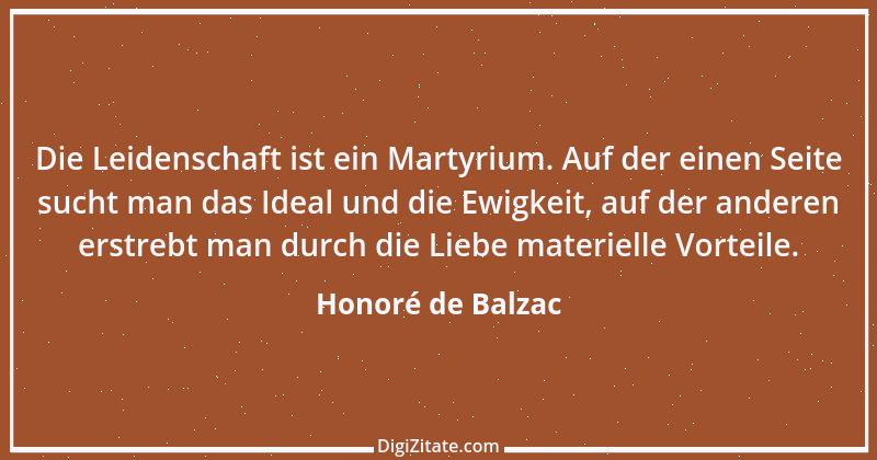 Zitat von Honoré de Balzac 100