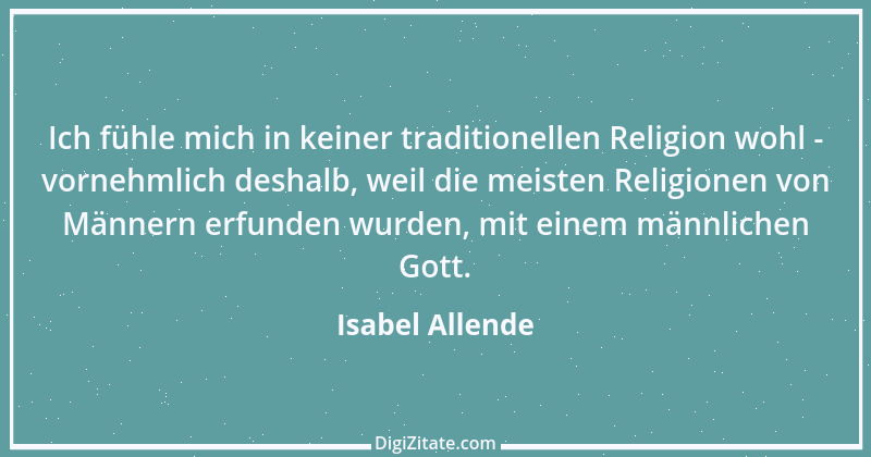 Zitat von Isabel Allende 15