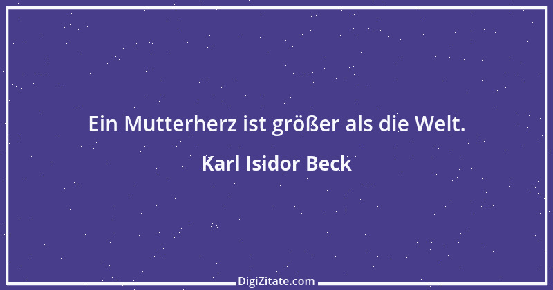 Zitat von Karl Isidor Beck 2