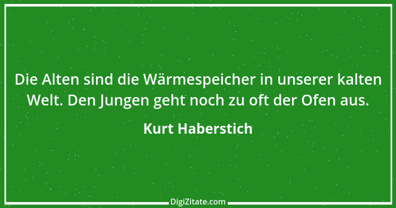 Zitat von Kurt Haberstich 174