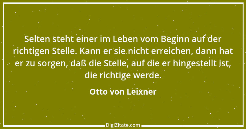 Zitat von Otto von Leixner 270