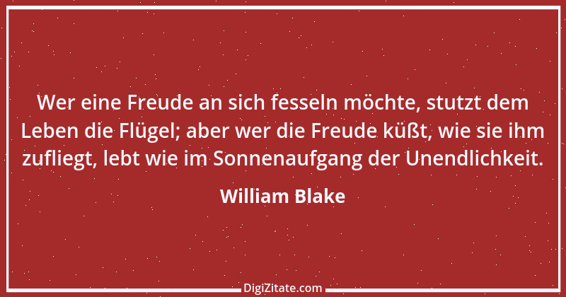 Zitat von William Blake 4