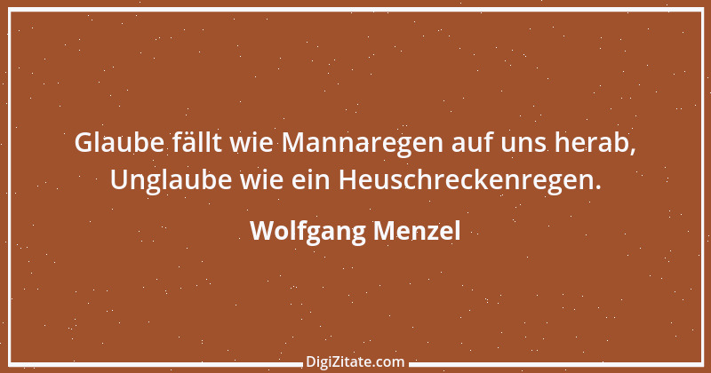 Zitat von Wolfgang Menzel 16