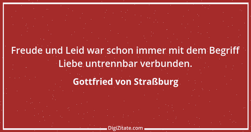 Zitat von Gottfried von Straßburg 15