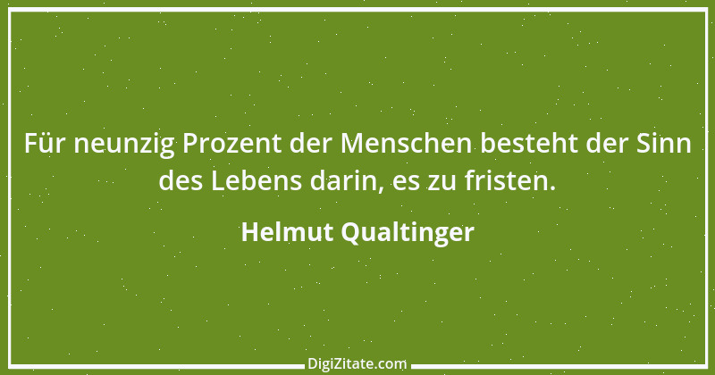 Zitat von Helmut Qualtinger 30