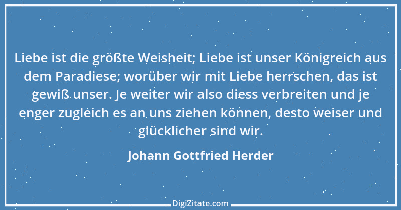 Zitat von Johann Gottfried Herder 286