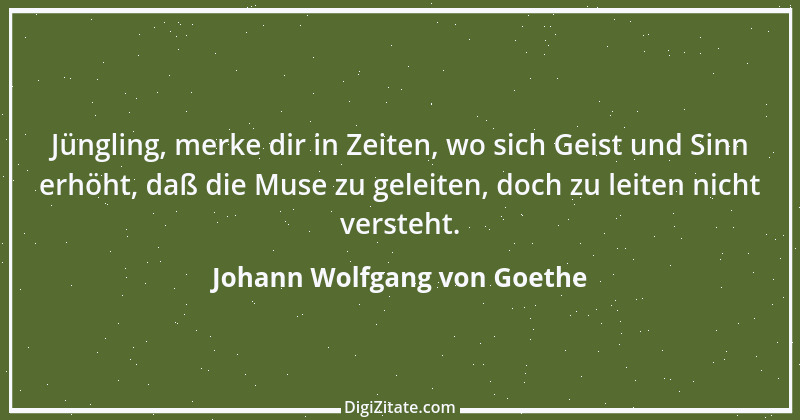 Zitat von Johann Wolfgang von Goethe 3972