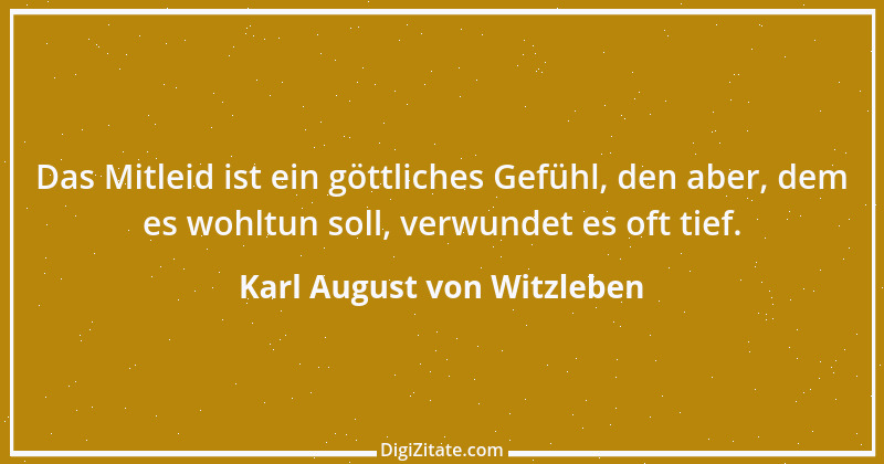 Zitat von Karl August von Witzleben 2