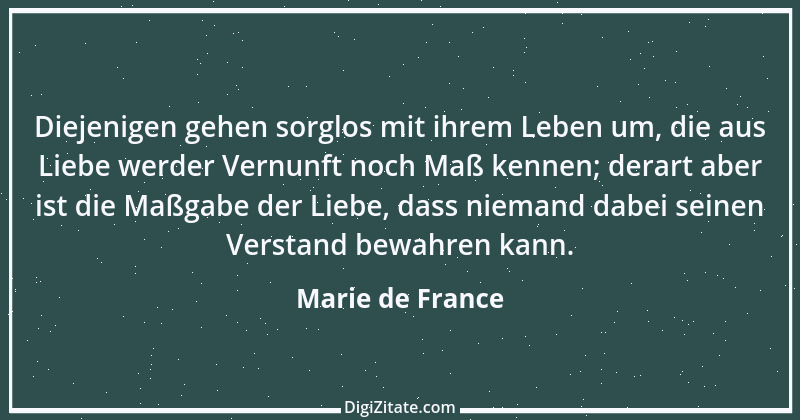 Zitat von Marie de France 8