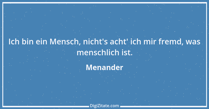 Zitat von Menander 6