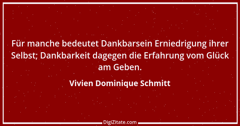 Zitat von Vivien Dominique Schmitt 1