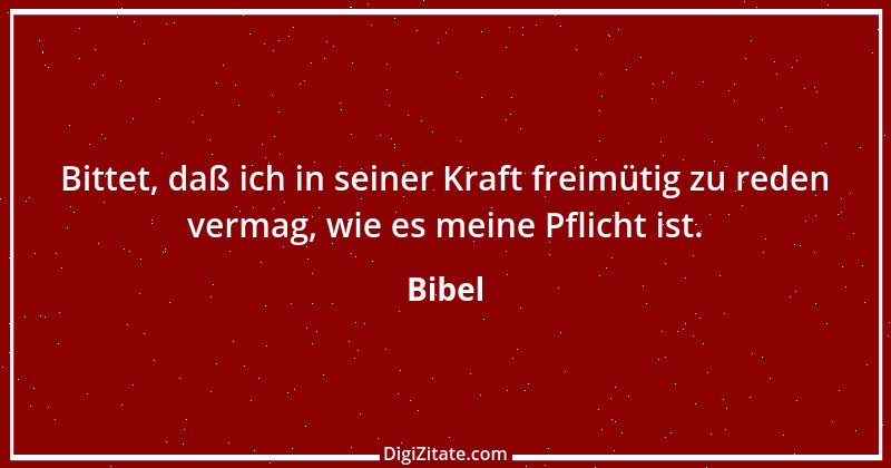 Zitat von Bibel 8