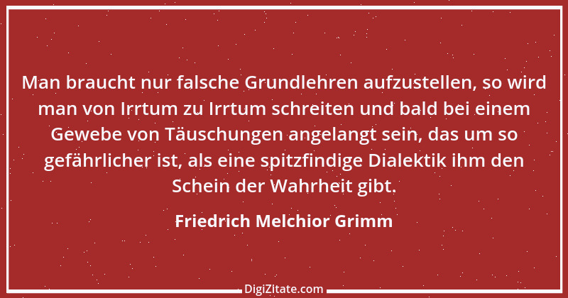 Zitat von Friedrich Melchior Grimm 13