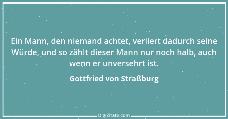 Zitat von Gottfried von Straßburg 16