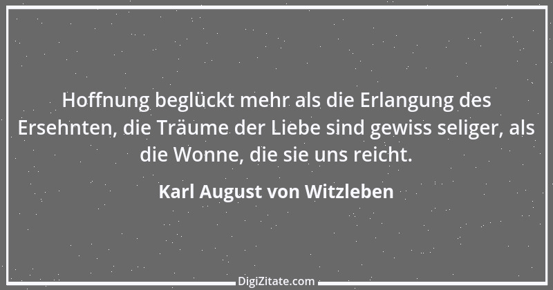 Zitat von Karl August von Witzleben 3