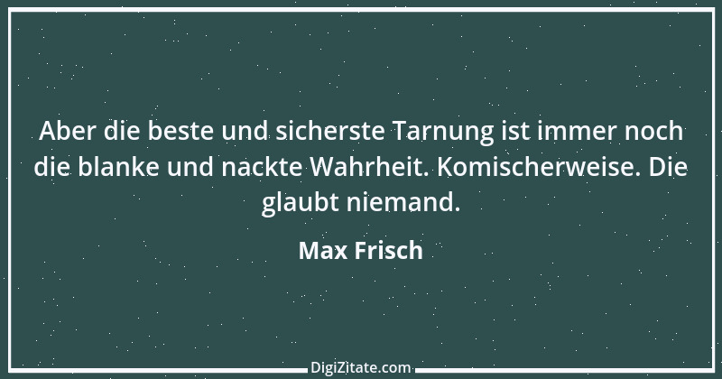 Zitat von Max Frisch 36