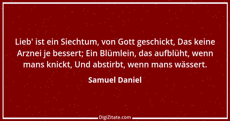 Zitat von Samuel Daniel 1