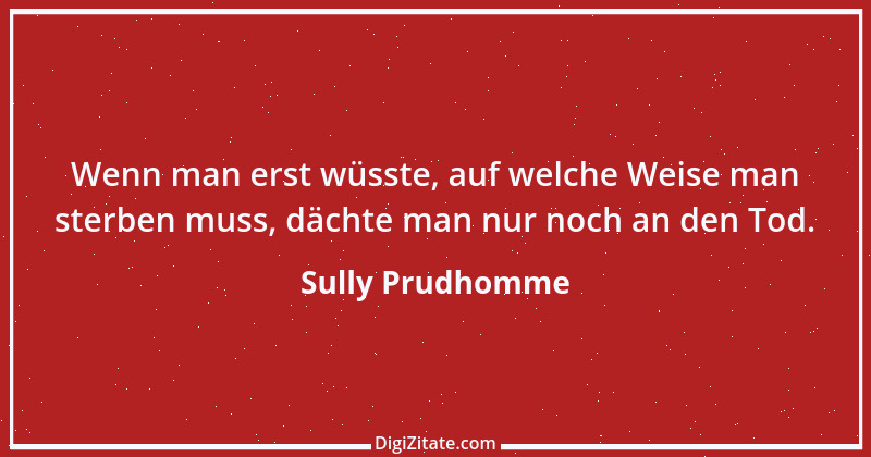 Zitat von Sully Prudhomme 134