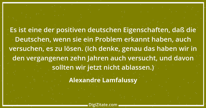 Zitat von Alexandre Lamfalussy 1