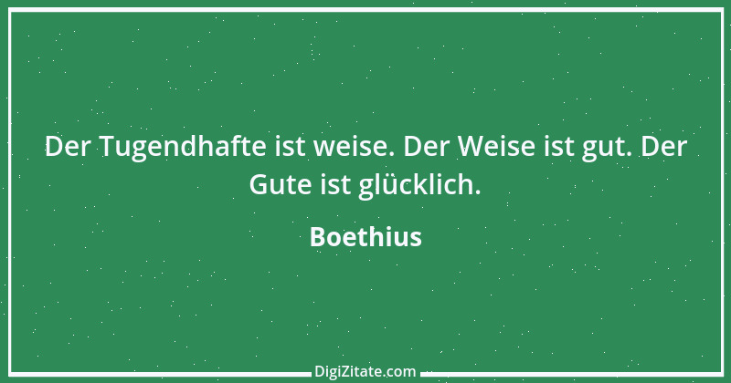 Zitat von Boethius 17