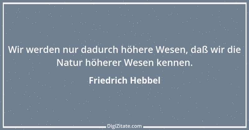 Zitat von Friedrich Hebbel 329