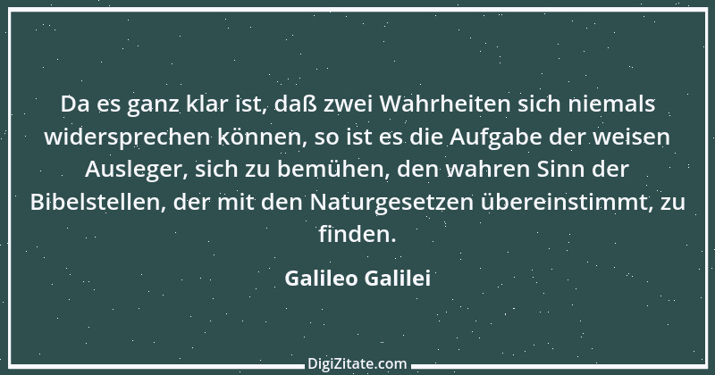 Zitat von Galileo Galilei 18