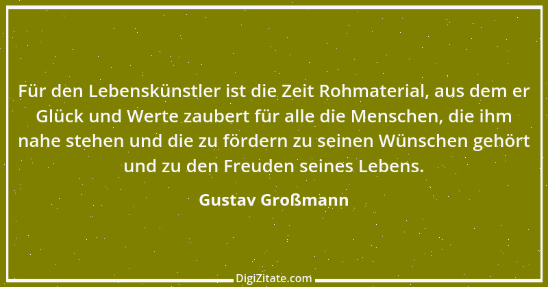 Zitat von Gustav Großmann 9