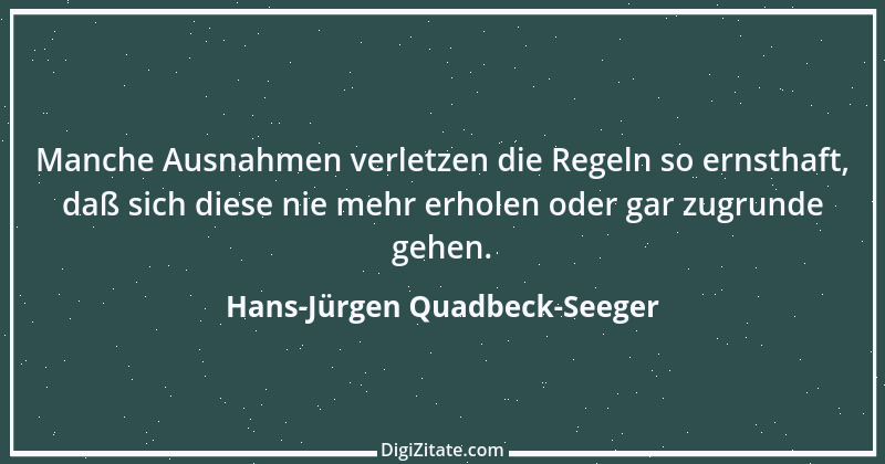 Zitat von Hans-Jürgen Quadbeck-Seeger 602