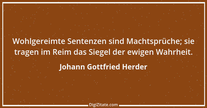 Zitat von Johann Gottfried Herder 288