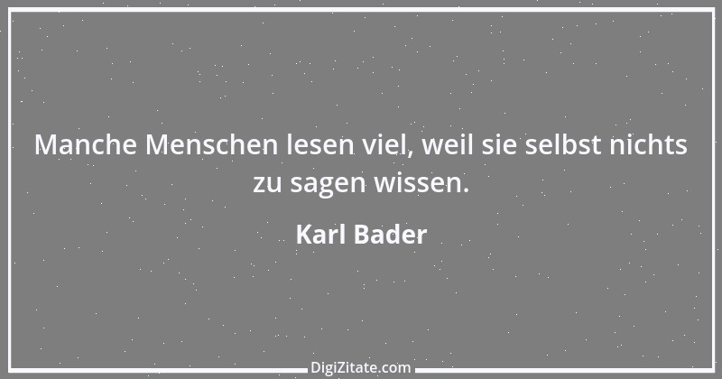 Zitat von Karl Bader 1