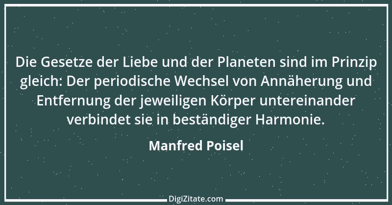 Zitat von Manfred Poisel 61