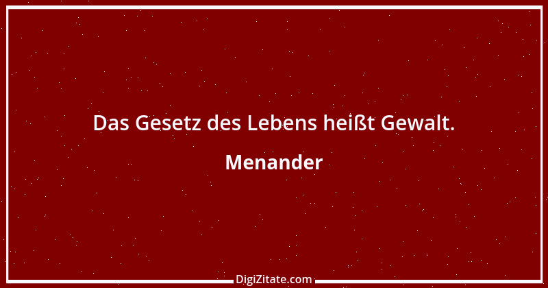 Zitat von Menander 8