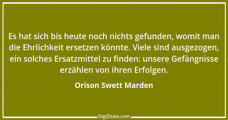 Zitat von Orison Swett Marden 16