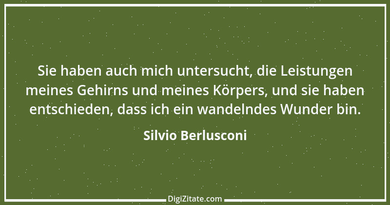 Zitat von Silvio Berlusconi 12