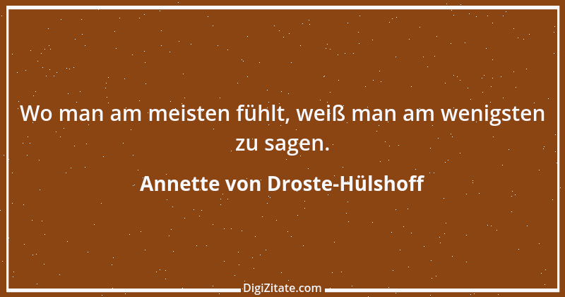 Zitat von Annette von Droste-Hülshoff 30