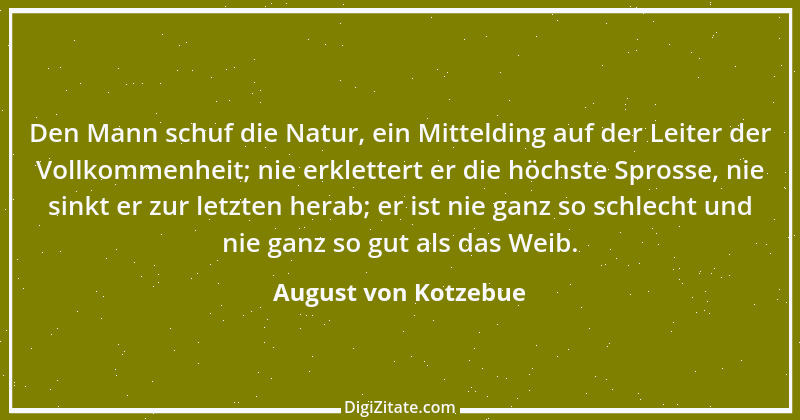 Zitat von August von Kotzebue 31