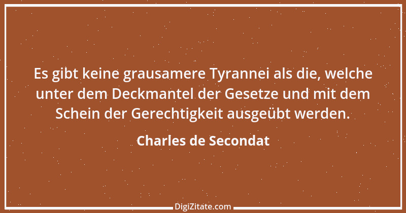 Zitat von Charles de Secondat 170