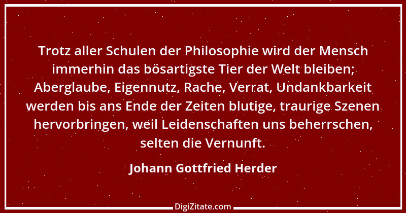 Zitat von Johann Gottfried Herder 289