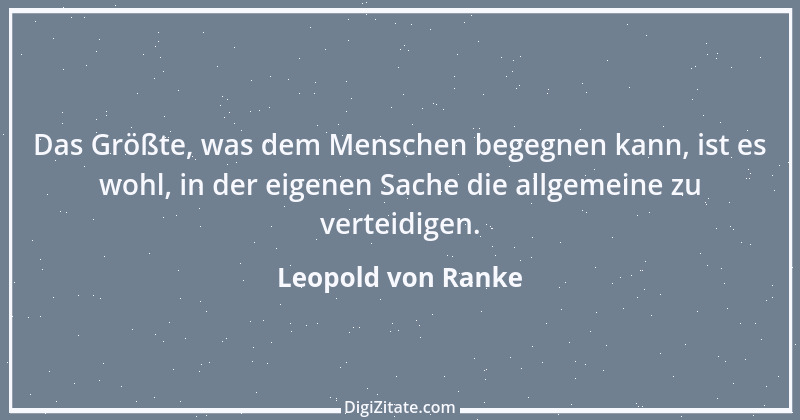 Zitat von Leopold von Ranke 19