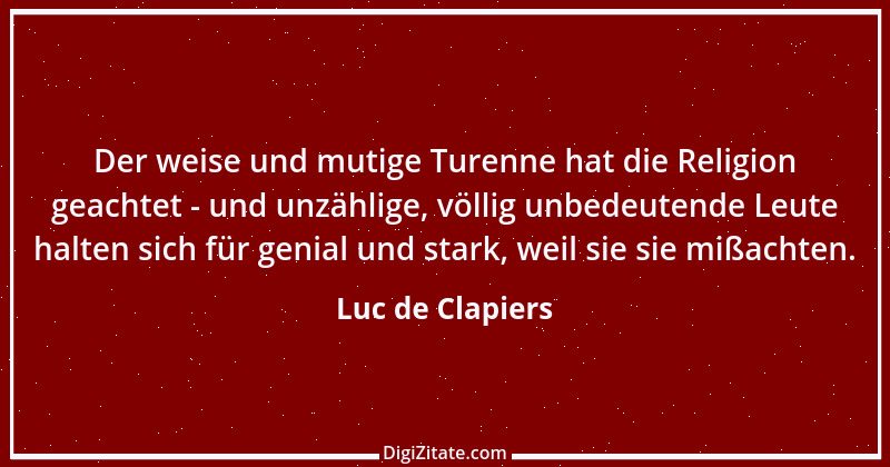 Zitat von Luc de Clapiers 97