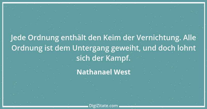 Zitat von Nathanael West 7