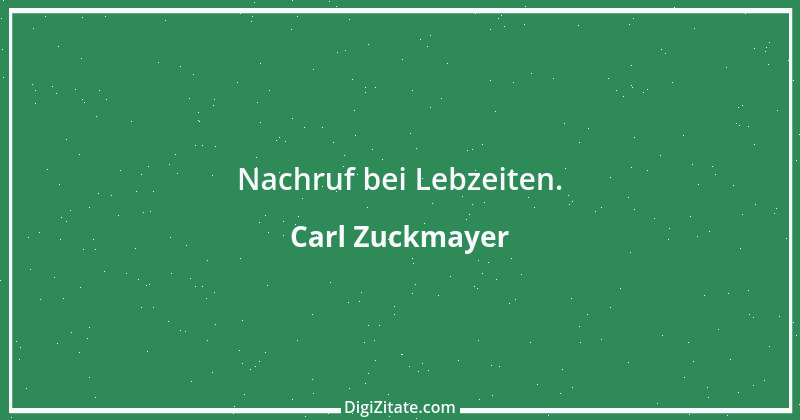 Zitat von Carl Zuckmayer 33