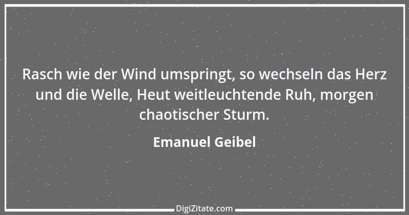 Zitat von Emanuel Geibel 108