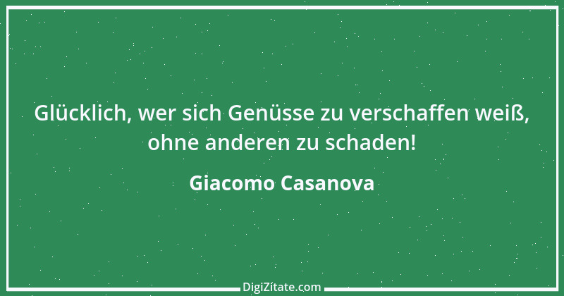 Zitat von Giacomo Casanova 15