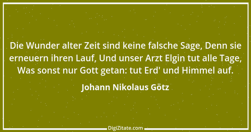 Zitat von Johann Nikolaus Götz 2