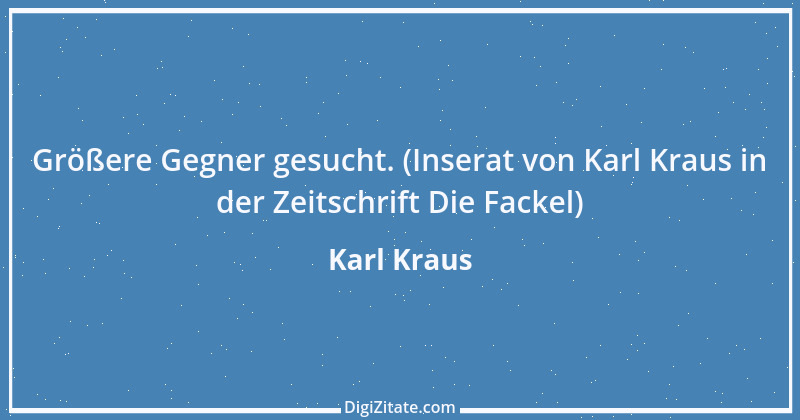 Zitat von Karl Kraus 510