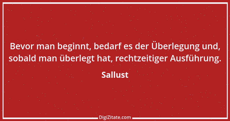 Zitat von Sallust 26