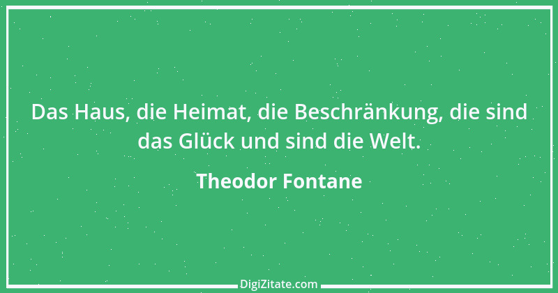 Zitat von Theodor Fontane 13