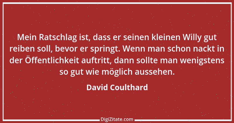 Zitat von David Coulthard 4