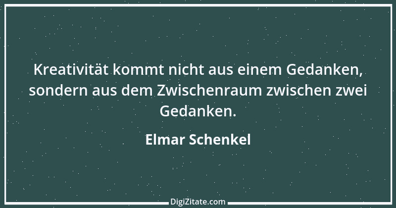 Zitat von Elmar Schenkel 189